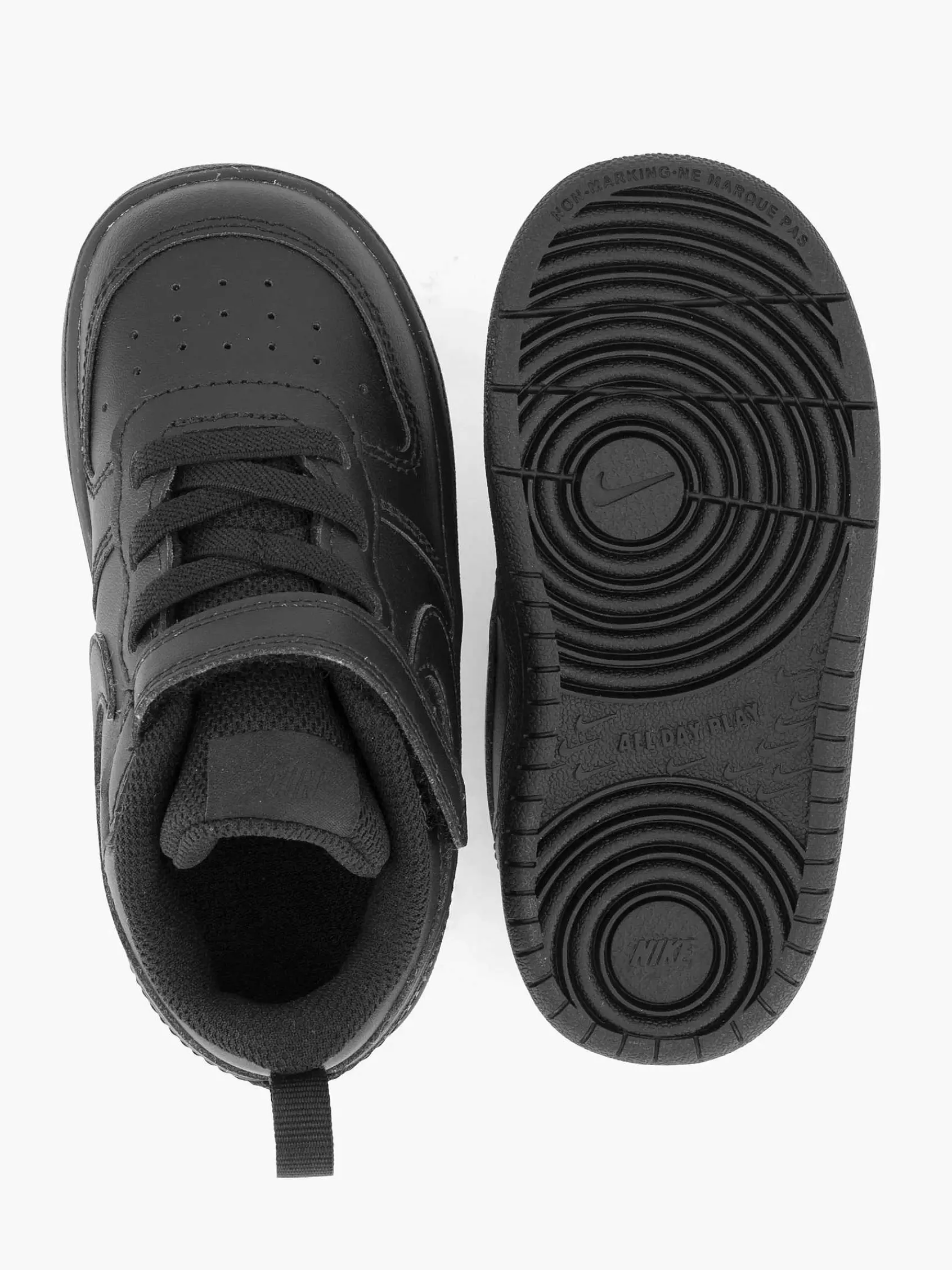 Nike Jongensschoenen-Zwarte Court Borough Low
