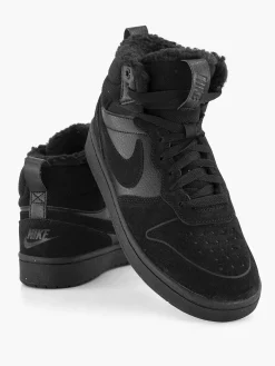 Nike Jongensschoenen-Zwarte Court Borough Mid 2