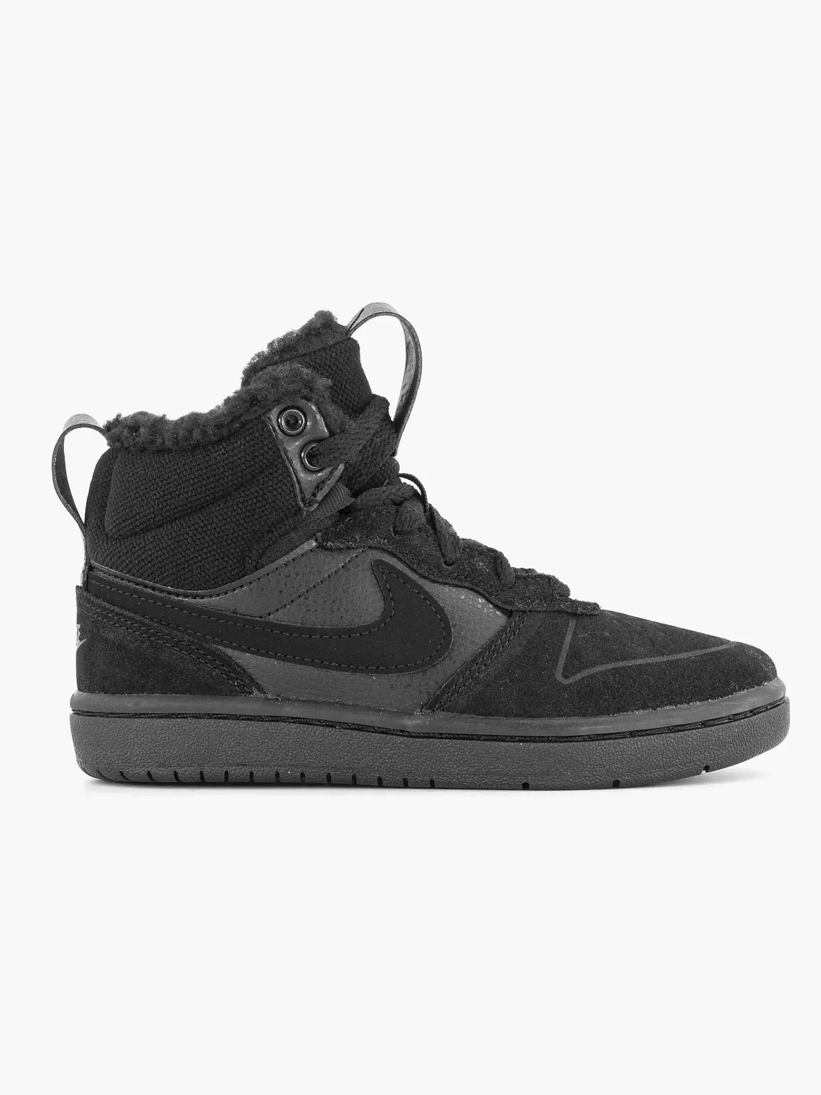Nike Babyschoenen-Zwarte Court Borough Mid 2
