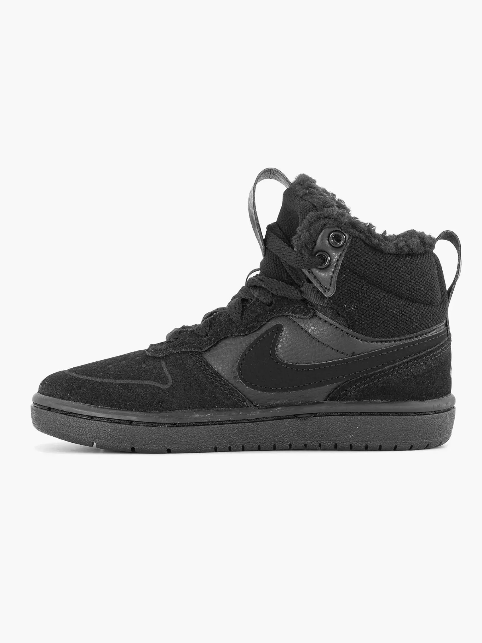 Nike Babyschoenen-Zwarte Court Borough Mid 2