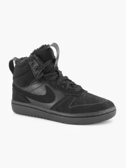 Nike Babyschoenen-Zwarte Court Borough Mid 2