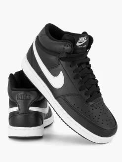 Nike Sneakers-Zwarte Court Vision Mid