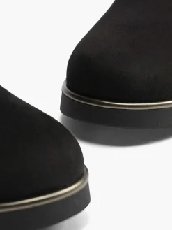 Esprit Enkellaarzen & Boots-Zwarte Enkelboot Gevoerd