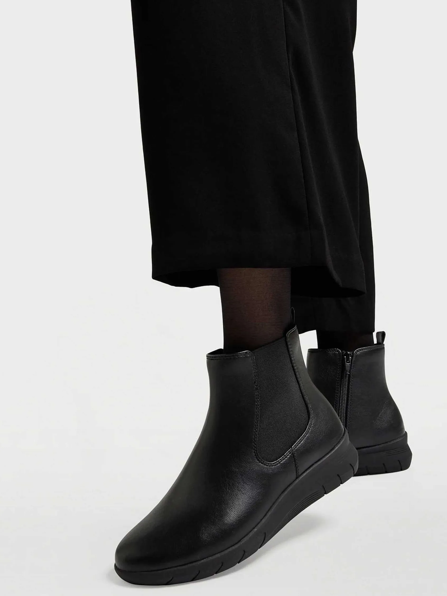 Easy Street Enkellaarzen & Boots-Zwarte Enkellaars