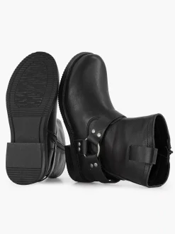 Oxmox Babyschoenen-Zwarte Enkellaars