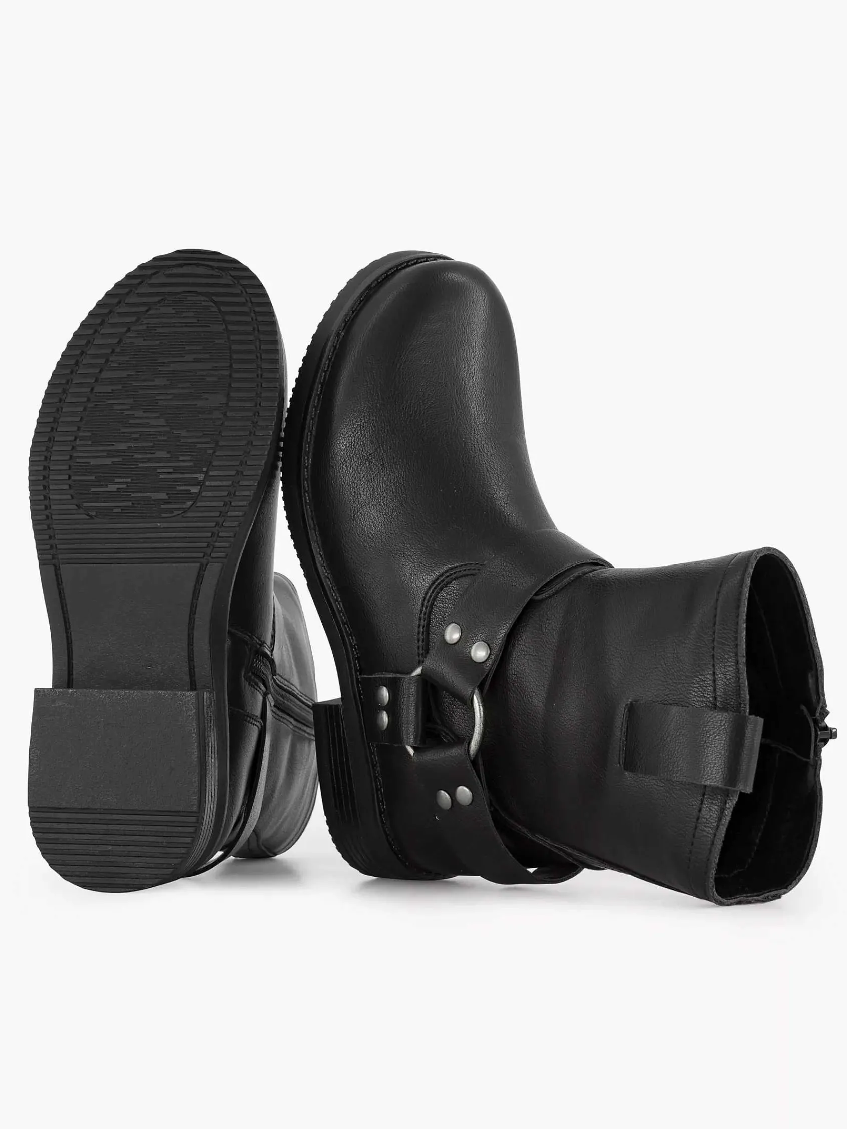 Oxmox Babyschoenen-Zwarte Enkellaars