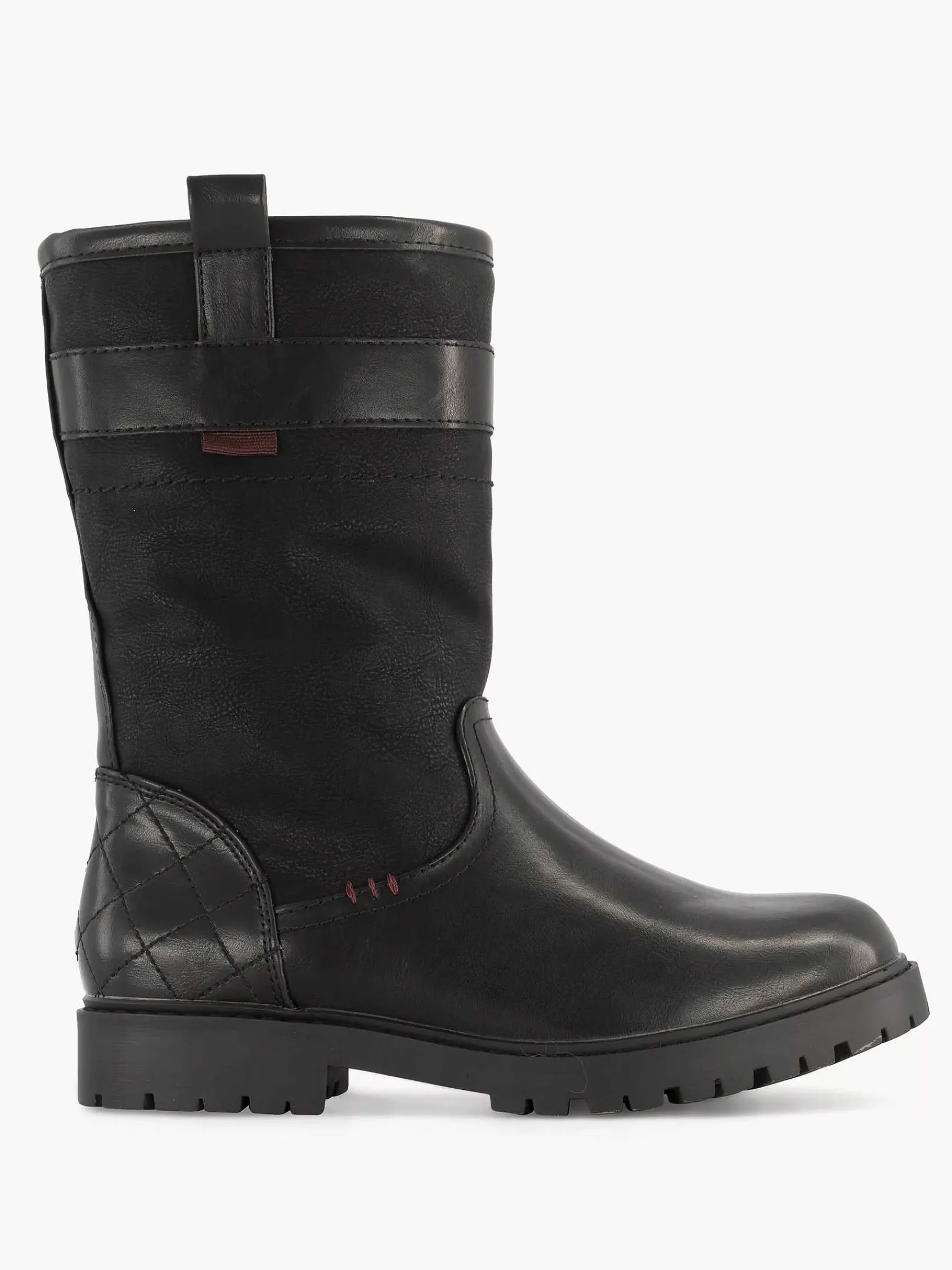 Landrover Enkellaarzen & Boots-Zwarte Enkellaars Gevoerd