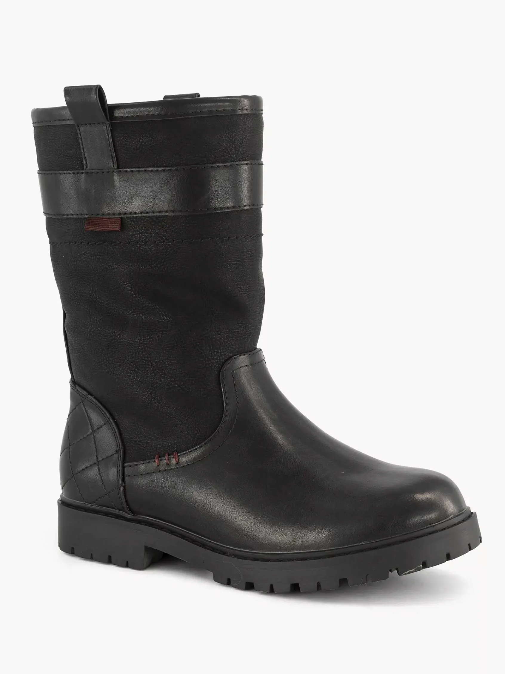Landrover Enkellaarzen & Boots-Zwarte Enkellaars Gevoerd