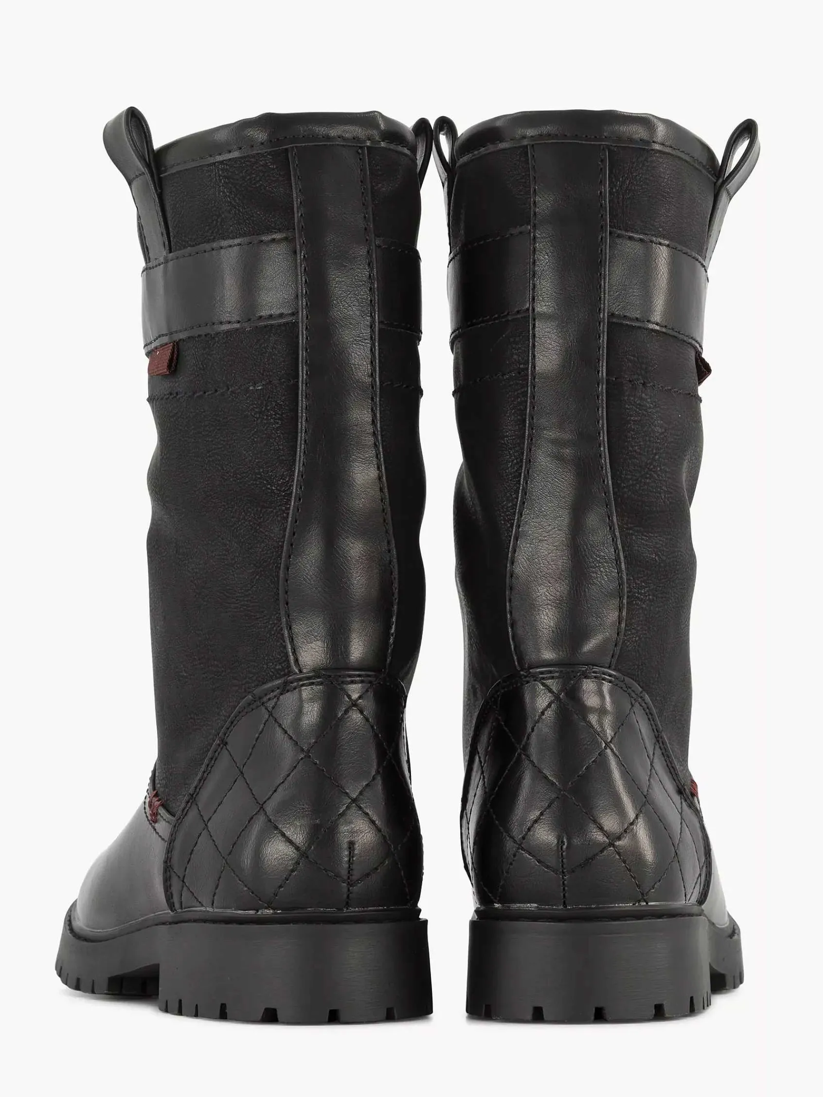 Landrover Enkellaarzen & Boots-Zwarte Enkellaars Gevoerd