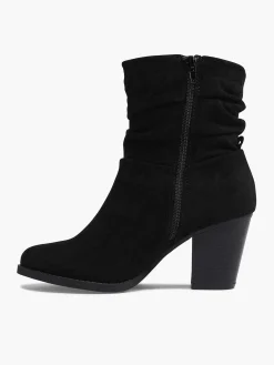 Graceland Enkellaarzen & Boots-Zwarte Enkellaars Hak