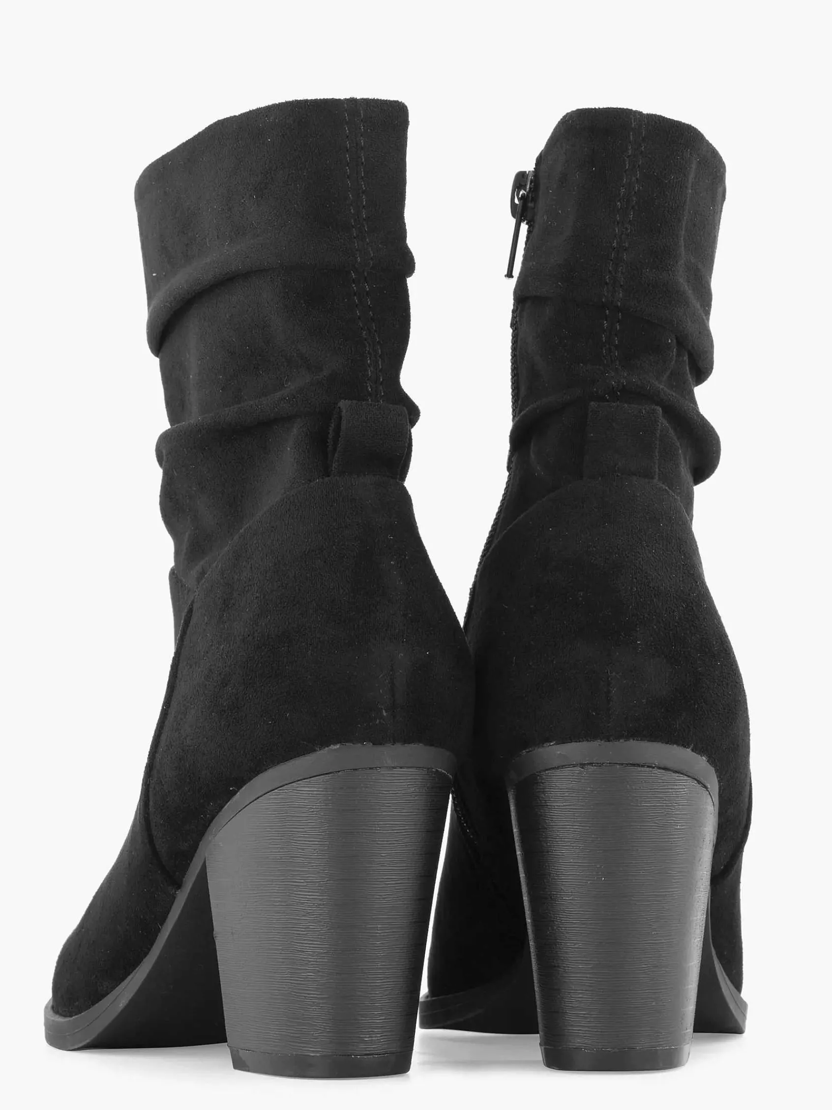 Graceland Enkellaarzen & Boots-Zwarte Enkellaars Hak