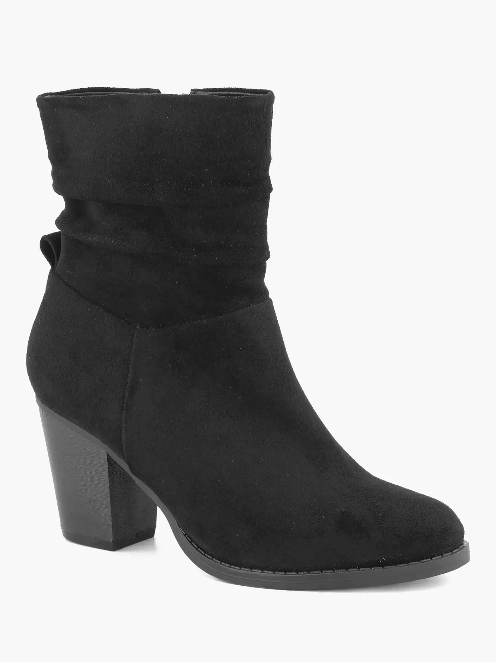Graceland Enkellaarzen & Boots-Zwarte Enkellaars Hak