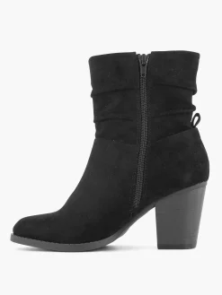 Graceland Enkellaarzen & Boots-Zwarte Enkellaars Hak
