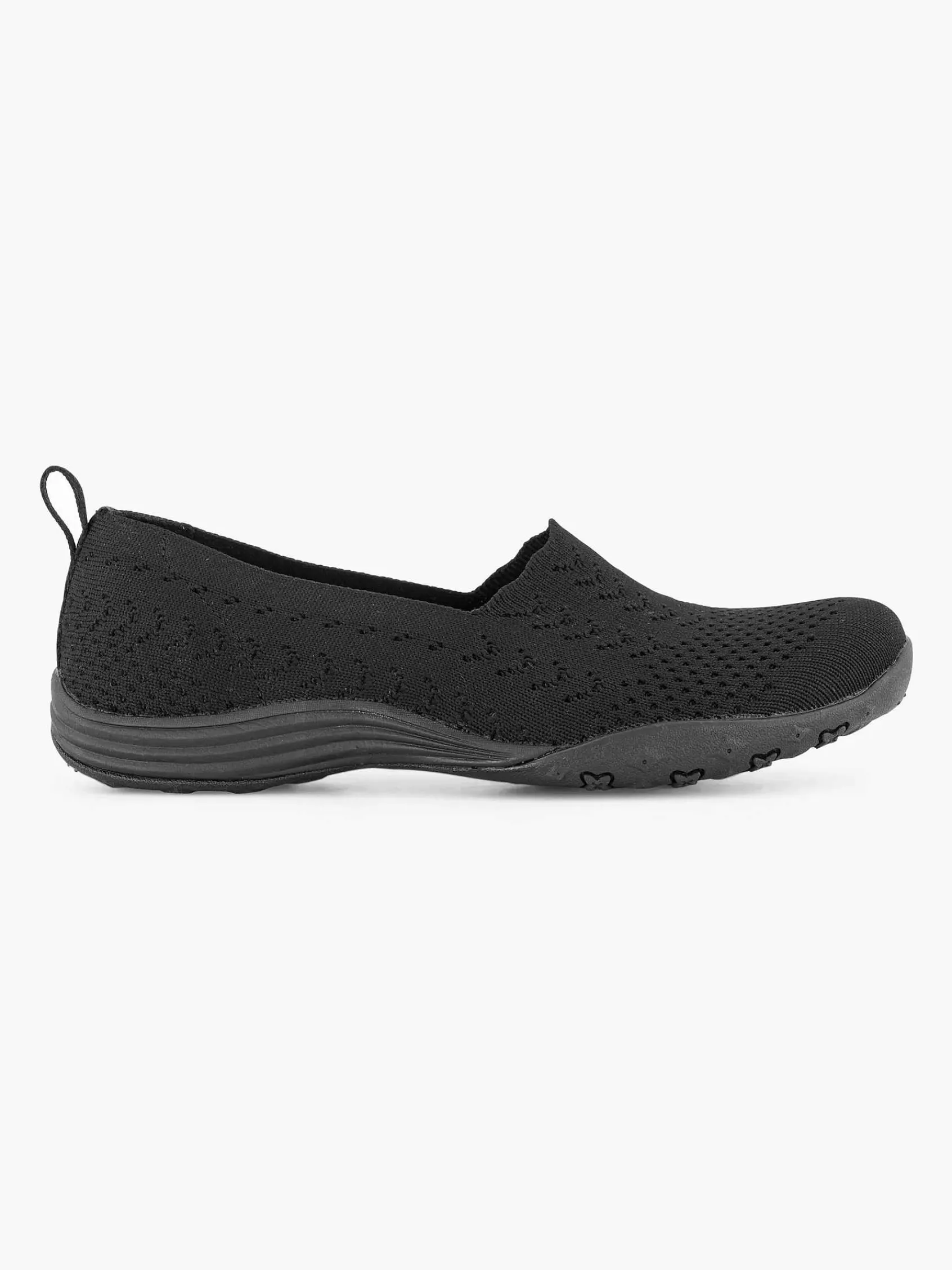 Skechers Instappers-Zwarte Fiftster - Love Starz