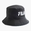 FILA Online Exclusive Accessoires-Zwarte Bucket Hat Mit
