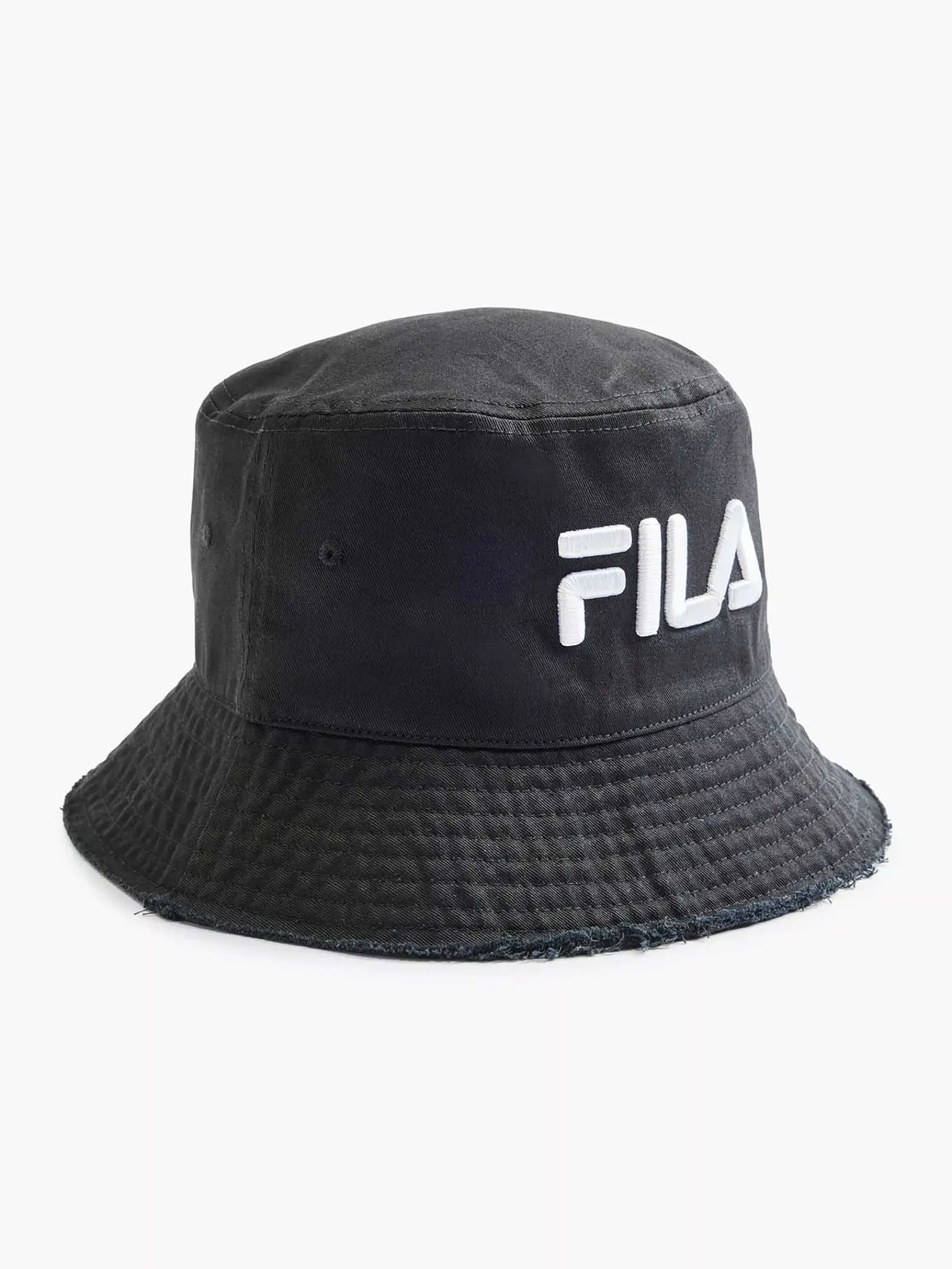 FILA Online Exclusive Accessoires-Zwarte Bucket Hat Mit