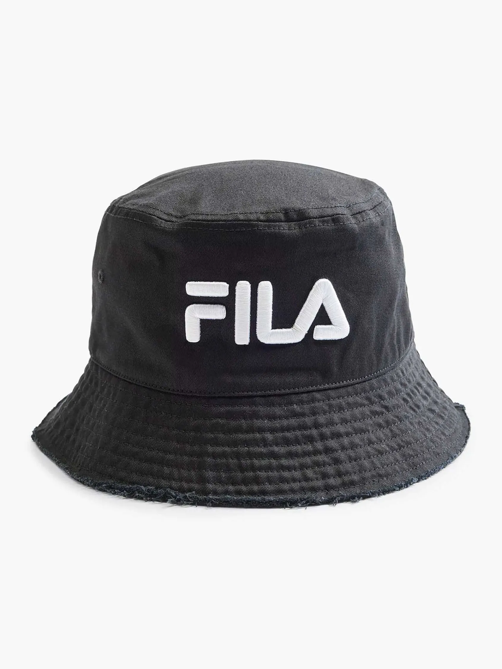 FILA Online Exclusive Accessoires-Zwarte Bucket Hat Mit