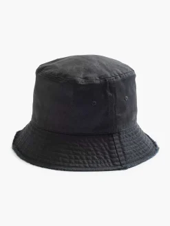 FILA Online Exclusive Accessoires-Zwarte Bucket Hat Mit