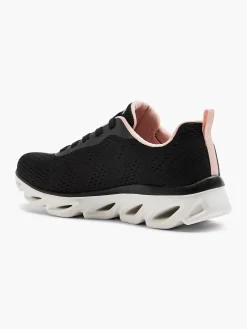 Skechers Sneakers-Zwarte Glide - Lite - Back Slide