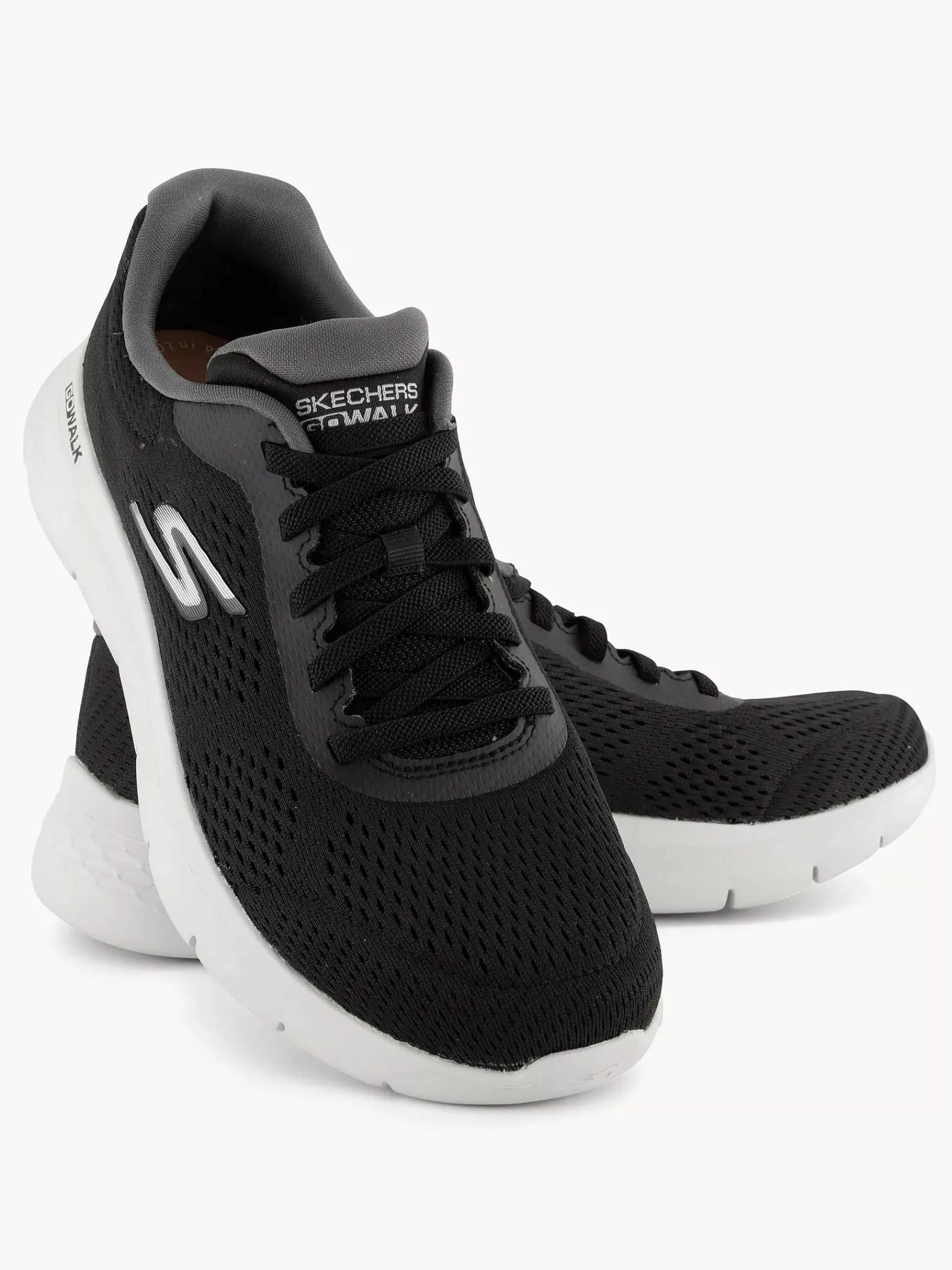 Skechers Sneakers-Zwarte Go Walk Flex - Remark