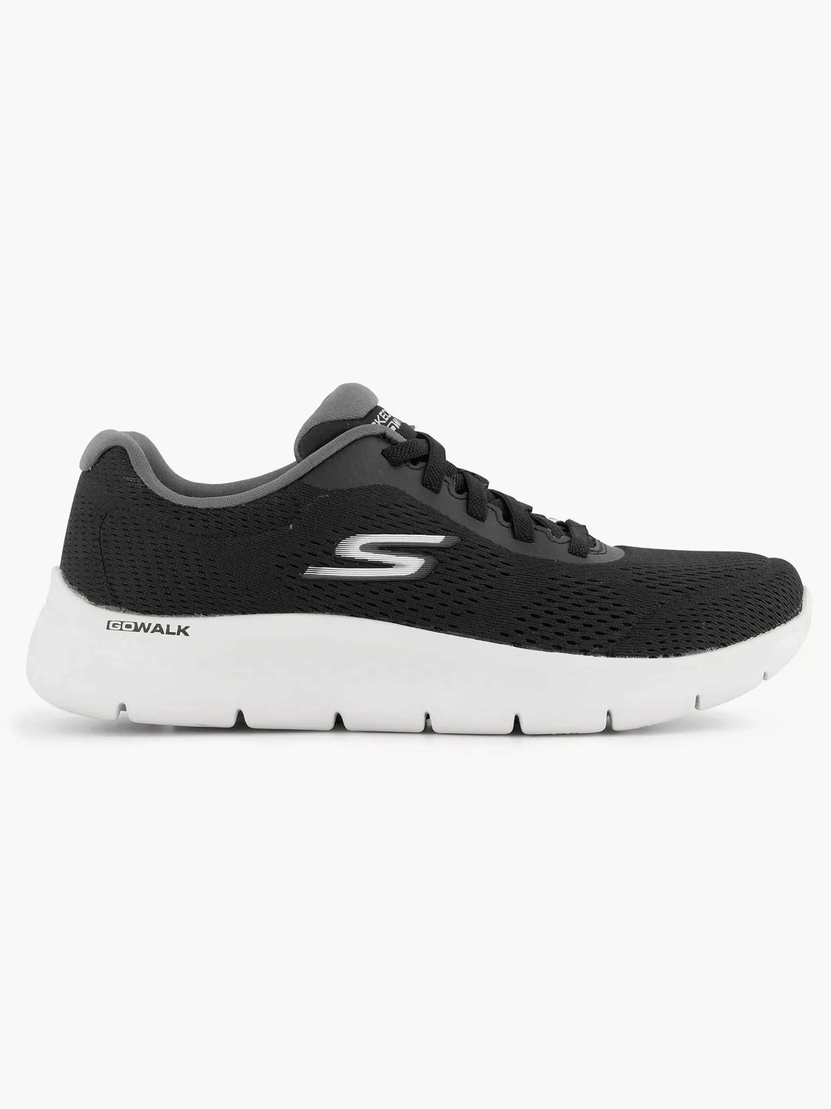 Skechers Sneakers-Zwarte Go Walk Flex - Remark