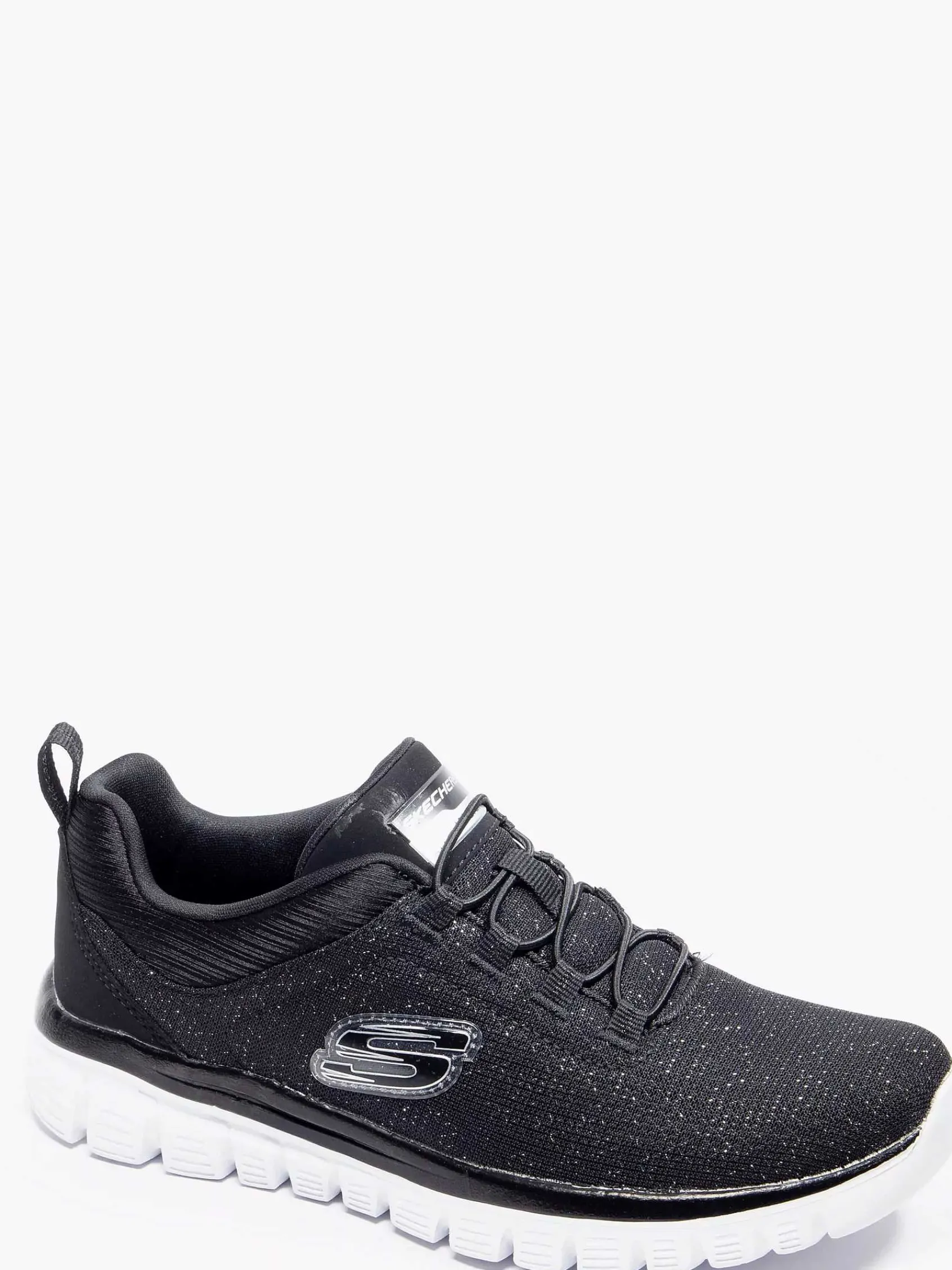Skechers Sneakers-Zwarte Graceful 2.0 - Sea Sharp