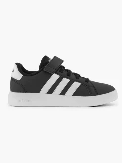 adidas Jongensschoenen-Zwarte Grand Court El C
