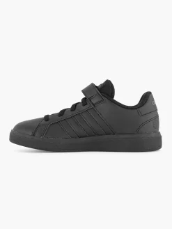 adidas Jongensschoenen-Zwarte Grand Court 2.0 El K