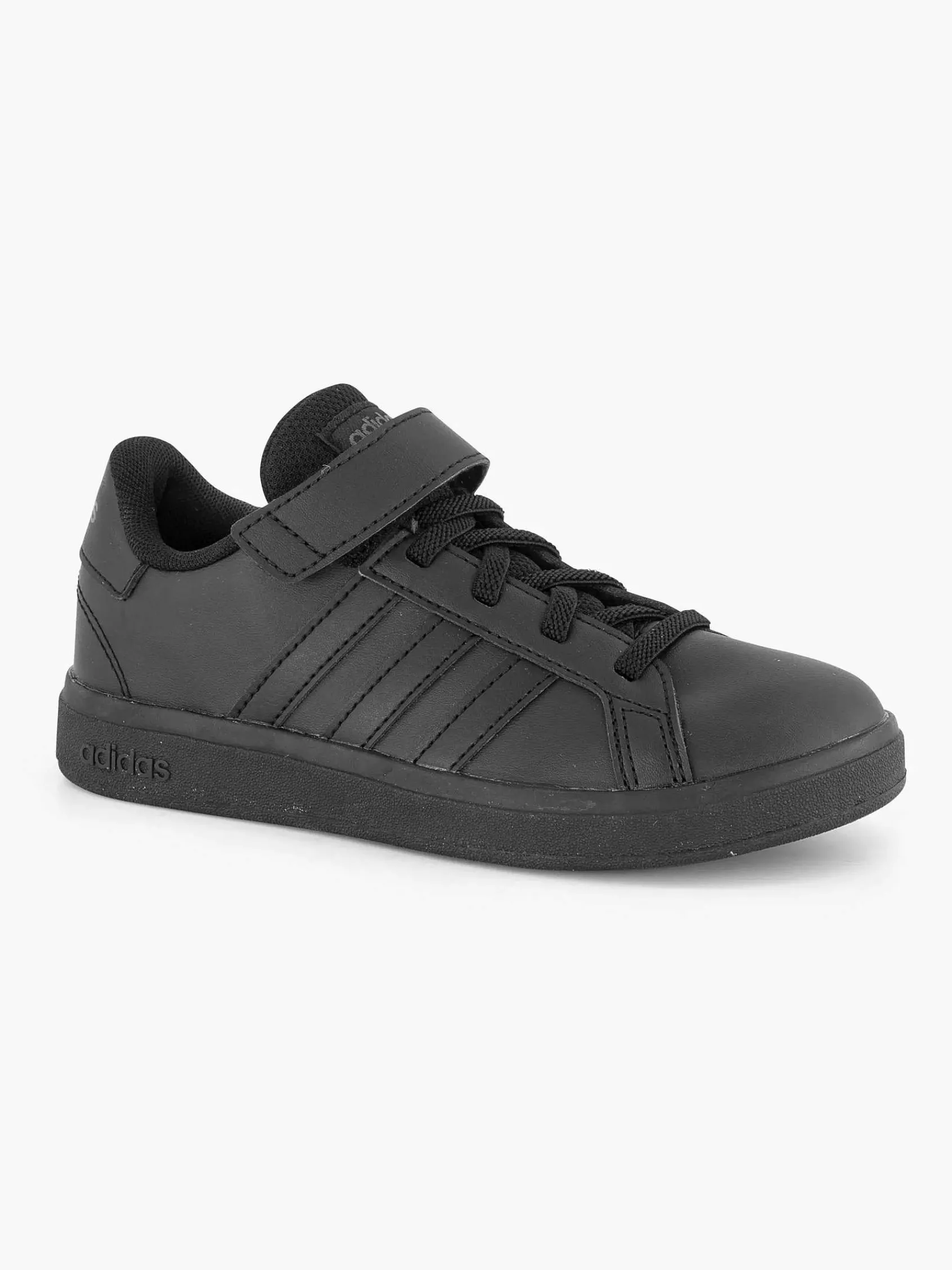 adidas Jongensschoenen-Zwarte Grand Court 2.0 El K