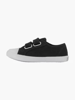 Vty Babyschoenen-Zwarte Gymschoen Klittenband