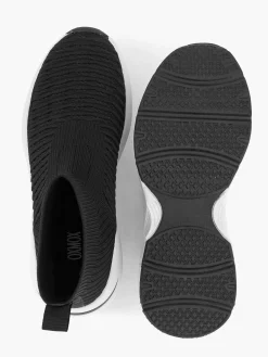 Oxmox Sneakers-Zwarte Hoge Sneaker