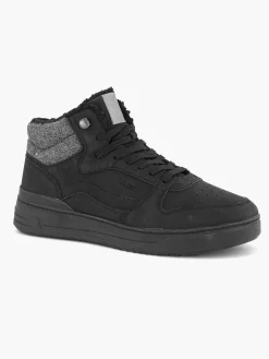 Memphis One Sneakers-Zwarte Hoge Sneaker