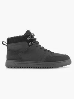 Vty Jongensschoenen-Zwarte Hoge Sneaker