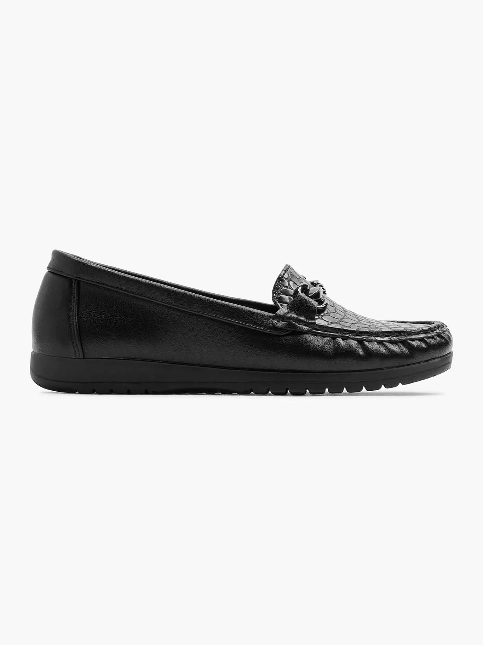 Easy Street Comfort Schoenen-Zwarte Instapper