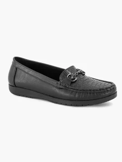 Easy Street Comfort Schoenen-Zwarte Instapper