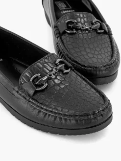 Easy Street Comfort Schoenen-Zwarte Instapper