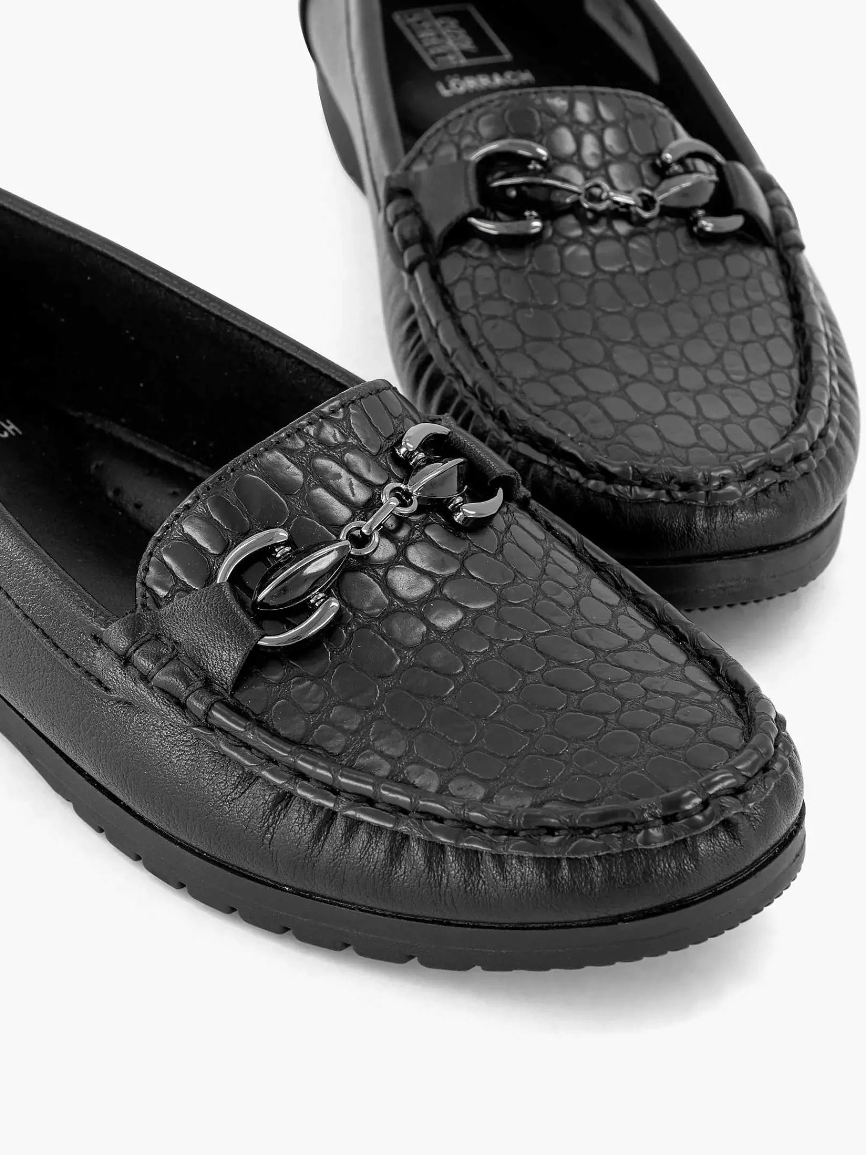 Easy Street Comfort Schoenen-Zwarte Instapper