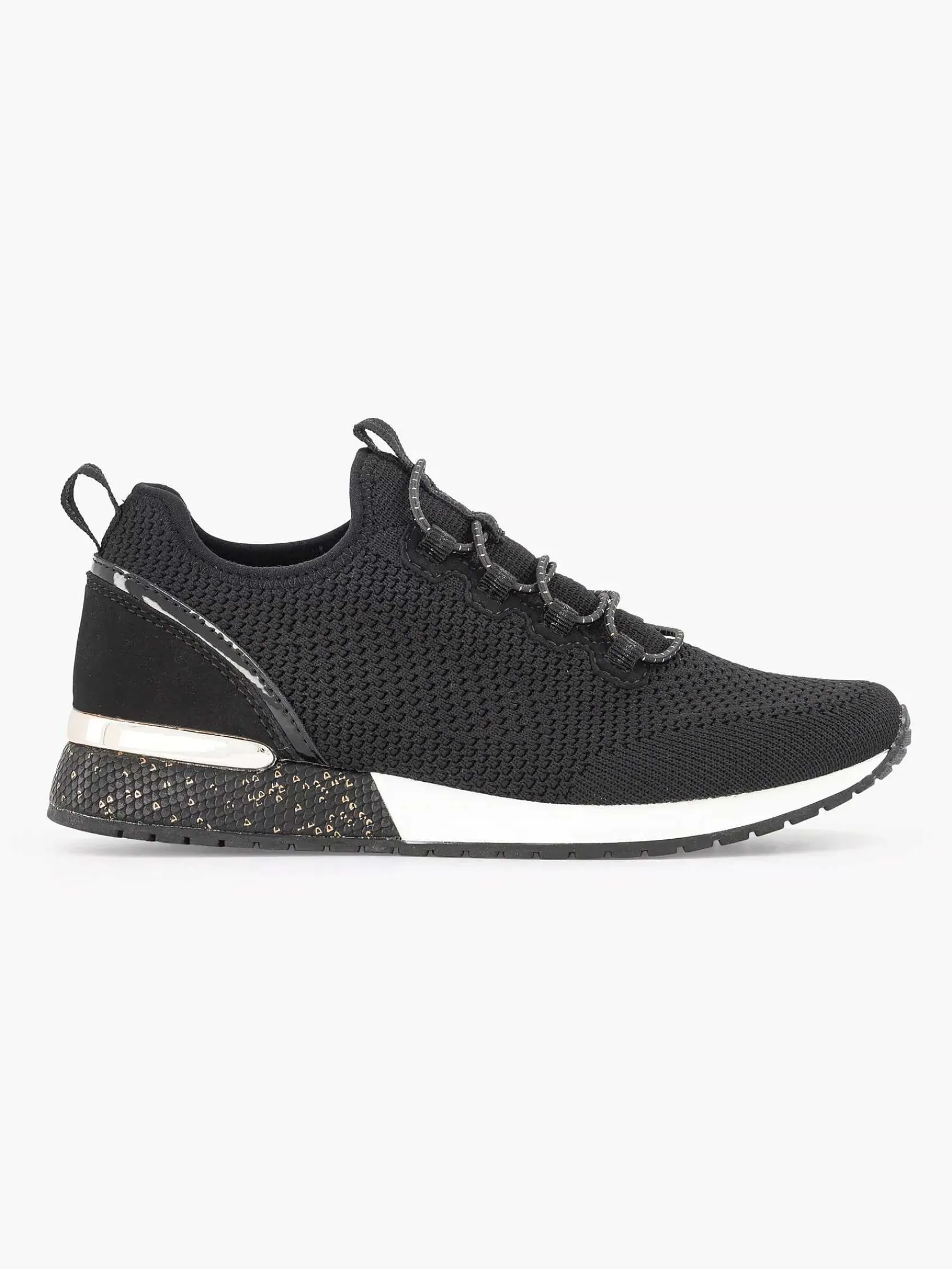 Graceland Sneakers-Zwarte Instapper