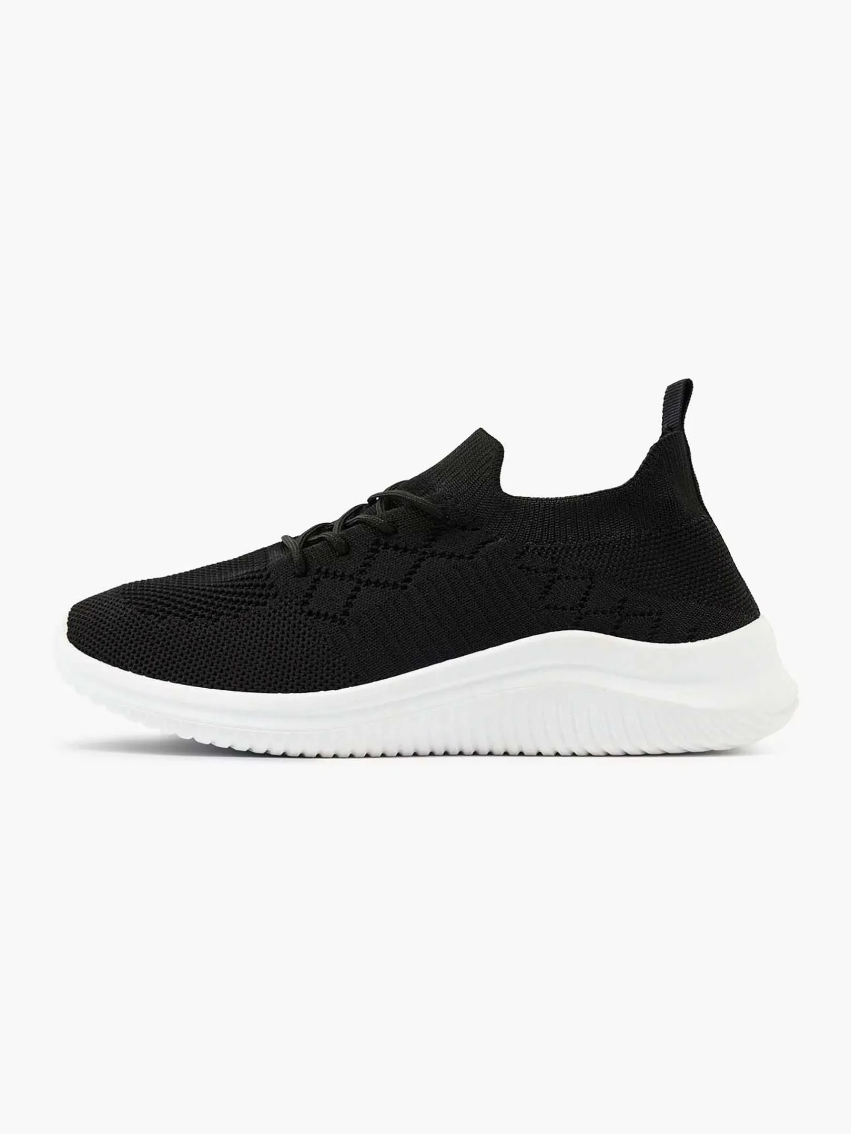 Graceland Sneakers-Zwarte Instapper