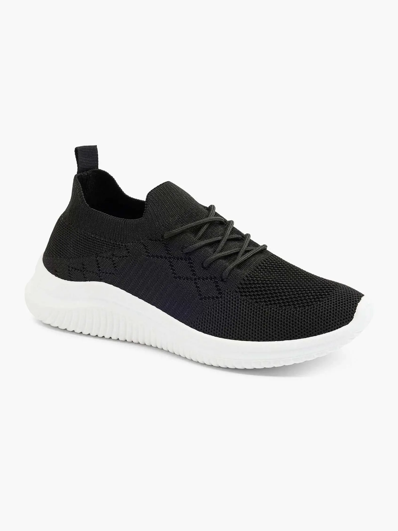 Graceland Sneakers-Zwarte Instapper