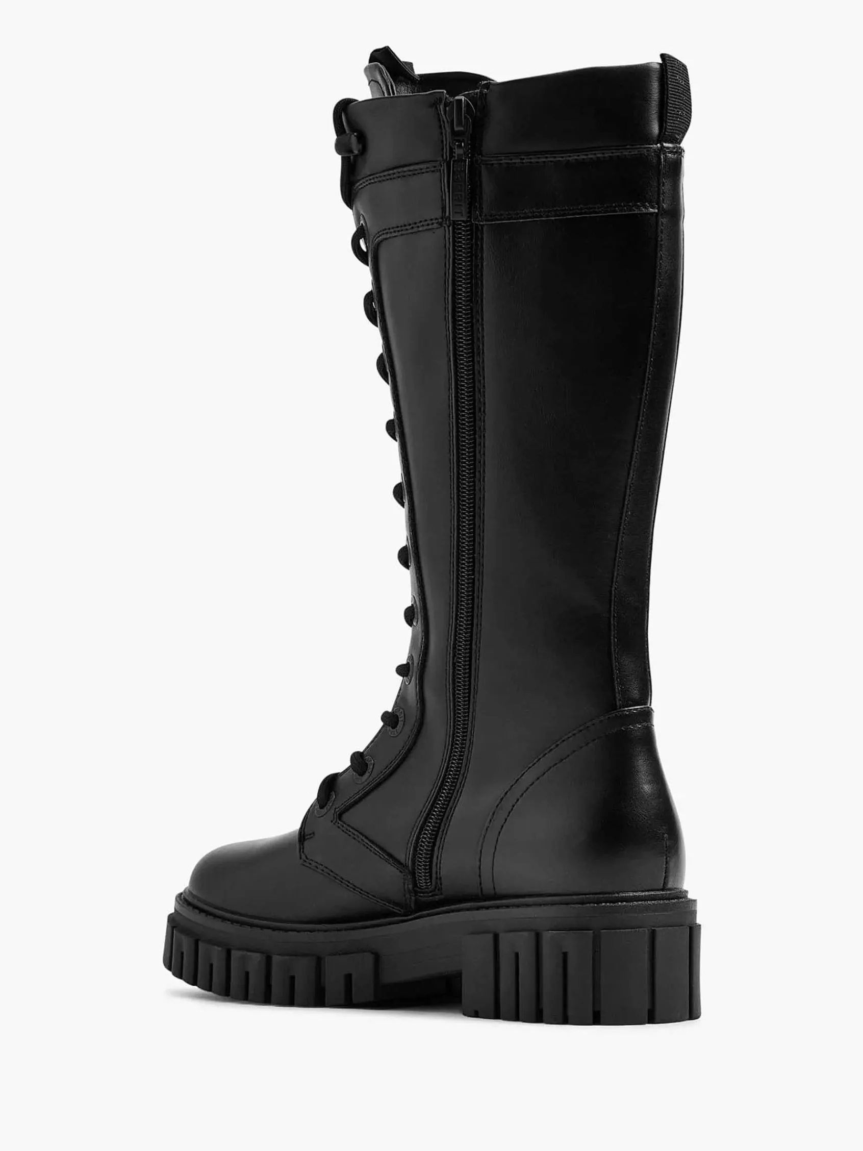 Esprit Laarzen-Zwarte Lange Veterboot