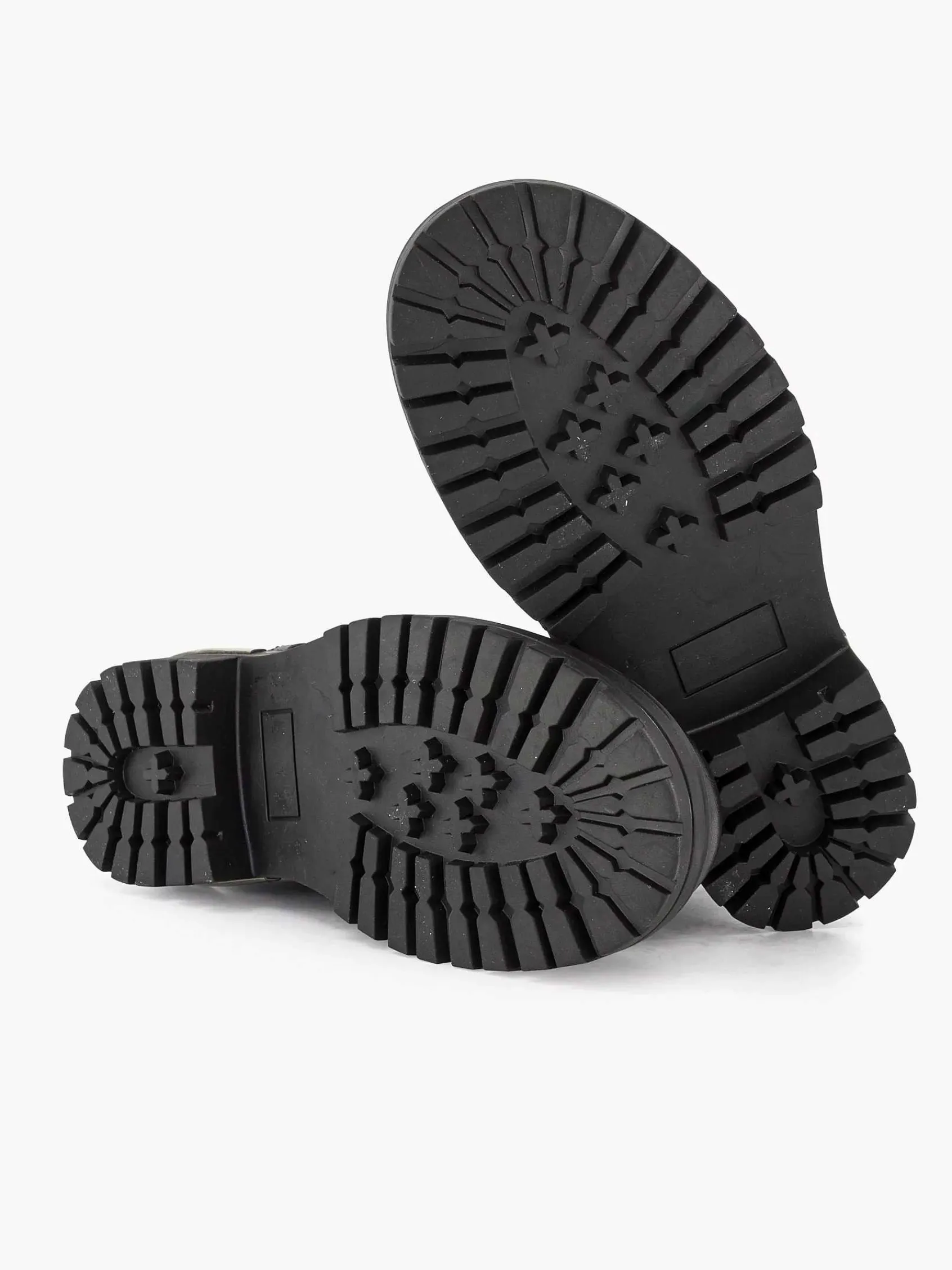 Limelight girl Jongensschoenen-Zwarte Leren Veterboot