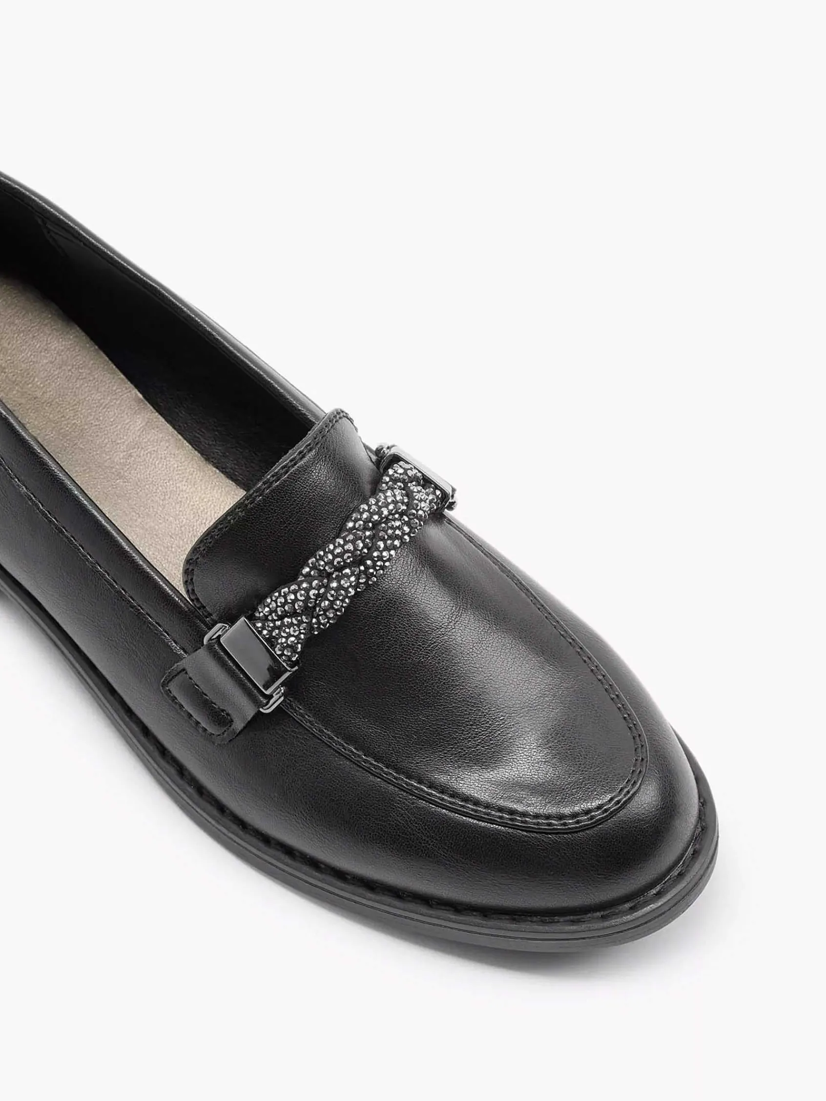 Graceland Instappers-Zwarte Loafer