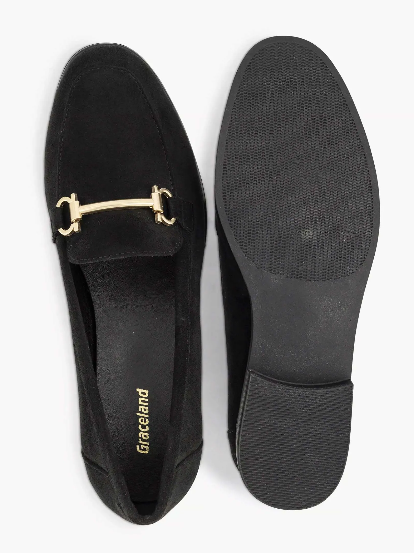 Graceland Instappers-Zwarte Loafer