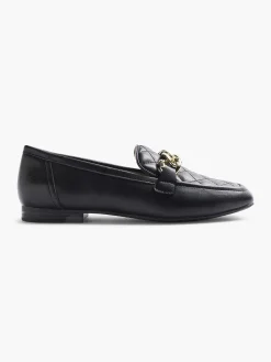 Graceland Instappers-Zwarte Loafer Ketting