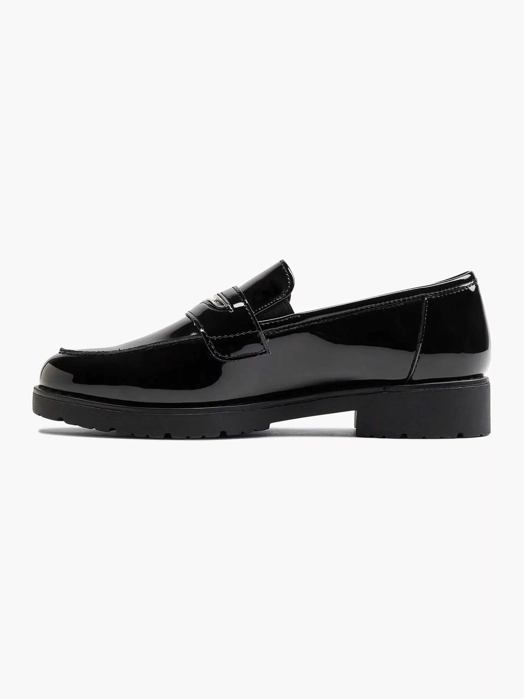 Graceland Instappers-Zwarte Loafer Lak
