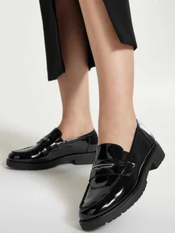 Graceland Instappers-Zwarte Loafer Lak