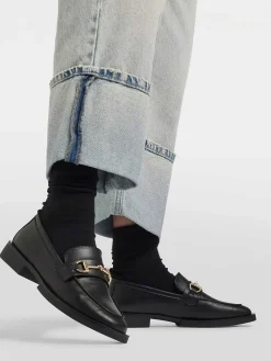 Graceland Instappers-Zwarte Loafer Sierketting