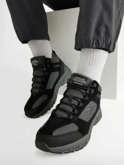 Skechers Sneakers-Zwarte Oak Canyon - Ironhide