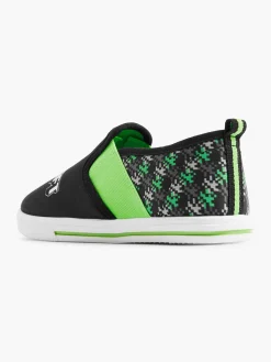 Minecraft Jongensschoenen-Zwarte Pantoffel